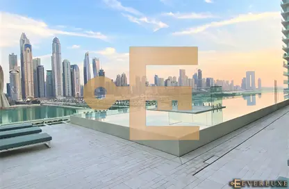 Apartment - 1 Bedroom - 1 Bathroom for rent in Sunrise Bay Tower 1 - Sunrise Bay - EMAAR Beachfront - Dubai Harbour - Dubai