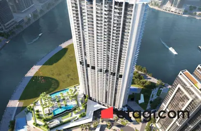 شقة - 1 حمام للبيع في بنينسولا ثري - بنينسولا - الخليج التجاري - دبي