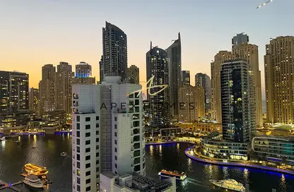 Apartment - 2 Bedrooms - 2 Bathrooms for rent in Safeer Tower - Dubai Marina - Dubai