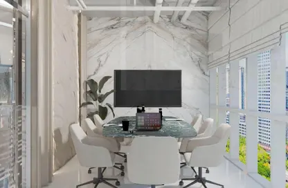 مكتب عمل جماعي - استوديو - 3 حمامات للايجار في الخليج التجاري - دبي