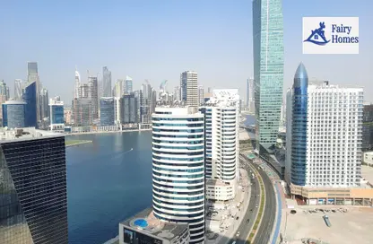 شقة - 1 حمام للايجار في برج النخبة - الخليج التجاري - دبي