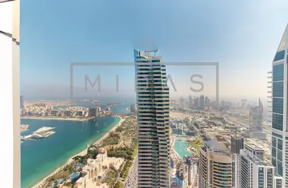 Apartment - 3 Bedrooms - 5 Bathrooms for rent in Elite Residence - Dubai Marina - Dubai