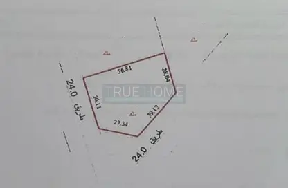 2D Floor Plan image for: Land - Studio for sale in Al Madam - Sharjah, Image 1