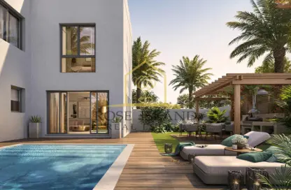 Pool image for: Townhouse - 2 Bedrooms - 3 Bathrooms for rent in Noya 1 - Noya - Yas Island - Abu Dhabi, Image 1