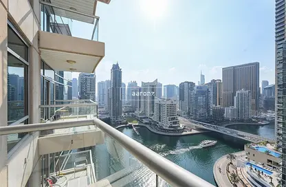 Apartment - 1 Bedroom - 2 Bathrooms for rent in Sanibel Tower - Park Island - Dubai Marina - Dubai