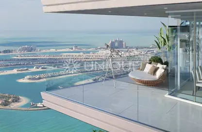 Penthouse - 4 Bedrooms - 5 Bathrooms for sale in Seapoint - EMAAR Beachfront - Dubai Harbour - Dubai