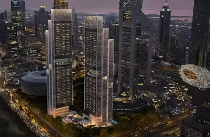 شقة - 2 غرف نوم - 3 حمامات للبيع في جميرا ريزيدنسز أبراج الإمارات - أبراج الإمارات - شارع الشيخ زايد - دبي
