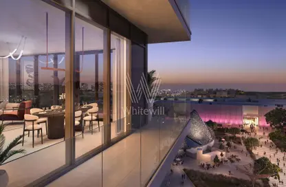 Balcony image for: Apartment - 1 Bathroom for sale in Manarat Living - Saadiyat Cultural District - Saadiyat Island - Abu Dhabi, Image 1