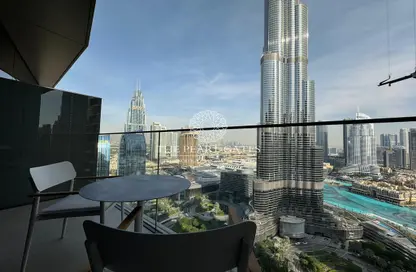 Balcony image for: Apartment - 3 Bedrooms - 3 Bathrooms for rent in The Address Residences Dubai Opera Tower 2 - The Address Residences Dubai Opera - Downtown Dubai - Dubai, Image 1