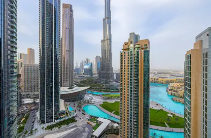 Apartment - 3 Bedrooms - 4 Bathrooms for rent in Act Towers - Opera District - Downtown Dubai - Dubai