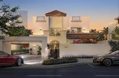 Outdoor Building image for: Villa - 4 Bedrooms - 5 Bathrooms for sale in Alreeman - Al Shamkha - Abu Dhabi, Image 1