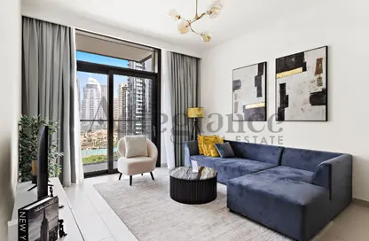 شقة - غرفة نوم - 1 حمام للايجار في برج التاج - دبي وسط المدينة - دبي