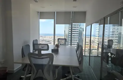 Office Space - Studio - 1 Bathroom for rent in The Prism - Business Bay - Dubai