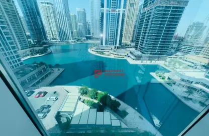 شقة - غرفة نوم - 2 حمامات للايجار في برج لاجونا - (JLT) مجمع A - أبراج بحيرة الجميرا - دبي