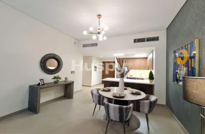 Dining Room image for: Apartment - 3 Bedrooms - 5 Bathrooms for sale in Zazen Gardens - Al Furjan - Dubai, Image 1