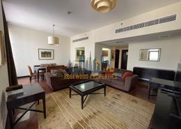 Living / Dining Room image for: Apartment - 1 bedroom - 2 bathrooms for rent in Green Lake Tower 2 - Green Lake Towers - Jumeirah Lake Towers - Dubai, Image 1