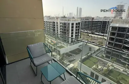 Apartment - Studio - 1 Bathroom for rent in AZIZI Riviera - Meydan One - Meydan - Dubai