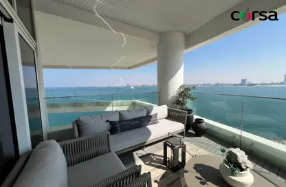 Terrace image for: Apartment - 2 Bedrooms - 3 Bathrooms for sale in MINA by Azizi - Palm Jumeirah - Dubai, Image 1