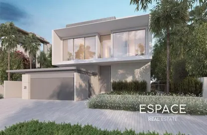 Villa - 5 Bedrooms - 7 Bathrooms for sale in Frond M - Garden Homes - Palm Jebel Ali - Dubai