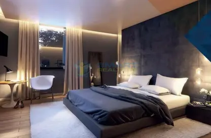 Room / Bedroom image for: Apartment - 1 Bedroom - 2 Bathrooms for sale in MAG Eye - District 7 - Mohammed Bin Rashid City - Dubai, Image 1