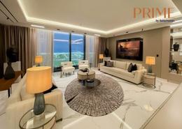 Living / Dining Room image for: Penthouse - 4 bedrooms - 5 bathrooms for sale in Al Sufouh 2 - Al Sufouh - Dubai, Image 1