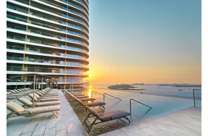 Apartment - 1 Bedroom - 1 Bathroom for rent in Grand Bleu Tower 2 - EMAAR Beachfront - Dubai Harbour - Dubai