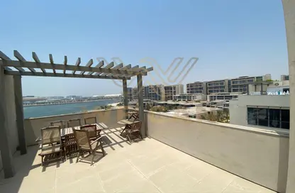 Terrace image for: Villa - 6 Bedrooms - 6 Bathrooms for sale in Building C - Al Zeina - Al Raha Beach - Abu Dhabi, Image 1