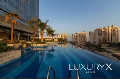 Apartment - Studio - 1 Bathroom for rent in The Palm Tower - Palm Jumeirah - Dubai