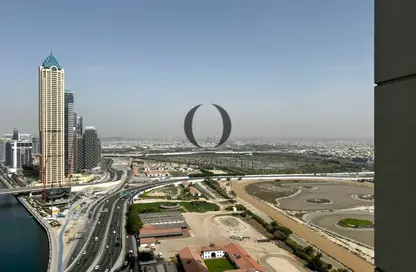شقة - غرفة نوم - 2 حمامات للايجار في برج نورا - مدينة الحبتور - الخليج التجاري - دبي