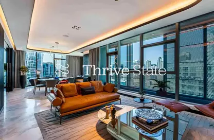 Apartment - 4 Bedrooms - 5 Bathrooms for sale in Pagani Tower by DarGlobal - Business Bay - Dubai
