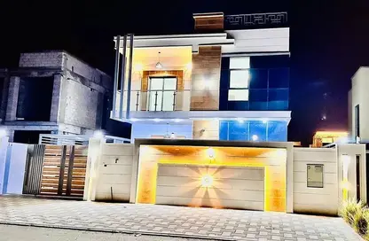 3D Floor Plan image for: Villa - 5 Bedrooms for sale in Al Yasmeen 1 - Al Yasmeen - Ajman, Image 1