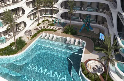 Apartment - Studio - 1 Bathroom for sale in Samana Boulevard Heights - Dubai Land - Dubai Apartment - Studio - 1 Bathroom for sale in Samana Boulevard Heights - Dubai Land - Dubai