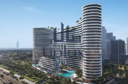 Apartment - Studio - 1 Bathroom for sale in Binghatti Aquarise - Business Bay - Dubai
