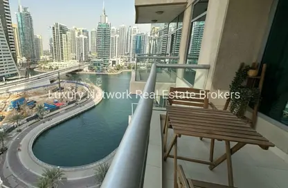 Apartment - 1 Bedroom - 2 Bathrooms for rent in Blakely Tower - Park Island - Dubai Marina - Dubai