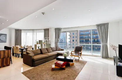 Apartment - 3 Bedrooms - 4 Bathrooms for sale in The Waves Tower A - The Waves - Dubai Marina - Dubai