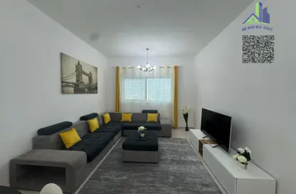 Apartment - 1 Bedroom - 2 Bathrooms for rent in Ajman Corniche Residences - Ajman Corniche Road - Ajman