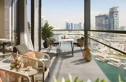 Apartment - 2 Bedrooms - 2 Bathrooms for sale in The Crestmark - Business Bay - Dubai