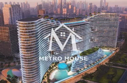 Apartment - Studio - 1 Bathroom for sale in Binghatti Aquarise - Business Bay - Dubai