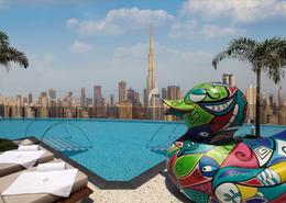 Duplex - 1 bedroom - 2 bathrooms for rent in SLS Dubai Hotel & Residences - Business Bay - Dubai