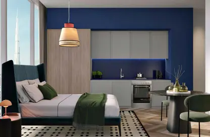 شقة - غرفة نوم - 1 حمام للبيع في بنينسولا ثري - بنينسولا - الخليج التجاري - دبي