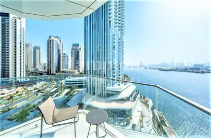 Balcony image for: Apartment - 2 Bedrooms - 2 Bathrooms for rent in Address Harbour Point - Dubai Creek Harbour (The Lagoons) - Dubai, Image 1