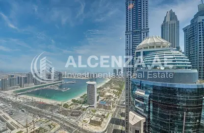 شقة - غرفة نوم - 2 حمامات للايجار في داماك هايتس - دبي مارينا - دبي