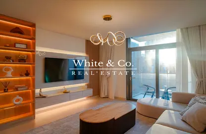 Living Room image for: Apartment - 2 Bedrooms - 2 Bathrooms for sale in Burj Crown - Downtown Dubai - Dubai, Image 1