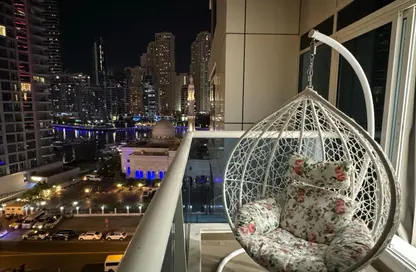 Apartment - 1 Bedroom - 2 Bathrooms for sale in Opal Tower Marina - Dubai Marina - Dubai