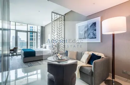 Apartment - Studio - 1 Bathroom for rent in PRIVE BY DAMAC (B) - DAMAC Maison Privé - Business Bay - Dubai