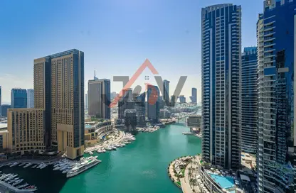 Apartment - 2 Bedrooms - 3 Bathrooms for sale in Continental Tower - Dubai Marina - Dubai