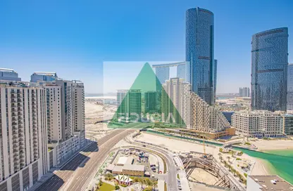 Apartment - 3 Bedrooms - 4 Bathrooms for rent in Beach Towers - Shams Abu Dhabi - Al Reem Island - Abu Dhabi