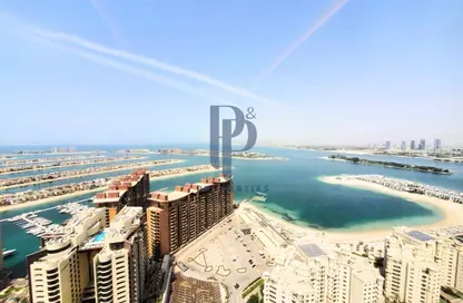 شقة - 1 حمام للايجار في برج النخيل - نخلة جميرا - دبي