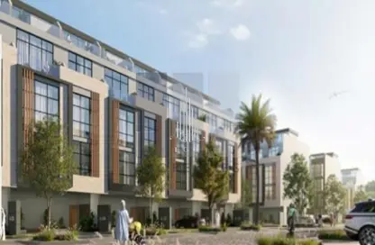 Townhouse - 3 Bedrooms - 4 Bathrooms for sale in Reportage Village Khalifa City - Khalifa City - Abu Dhabi