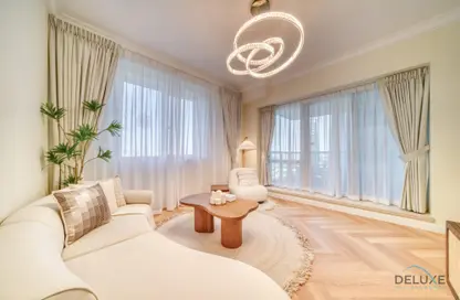 Living Room image for: Apartment - 2 Bedrooms - 2 Bathrooms for rent in Al Murjan Building - Dubai Marina - Dubai, Image 1
